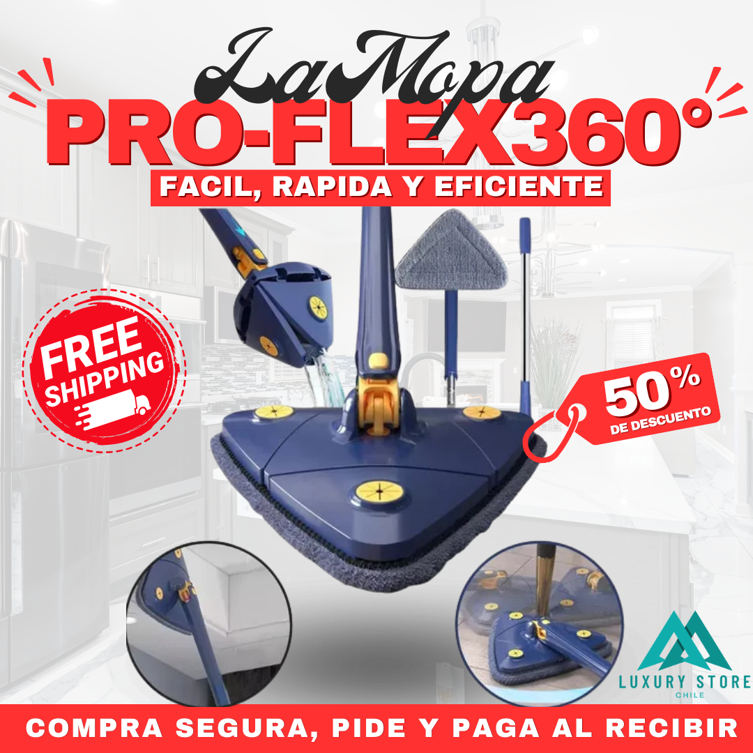 Mopa ProFlex 360°: Limpieza Profunda